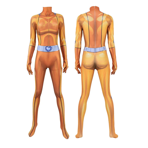 Totally Spies Cosplay Costume Zentai Bodysuit