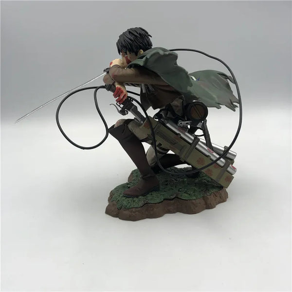 Attack on Titan Rival Ackerman Action Figure colecionável.