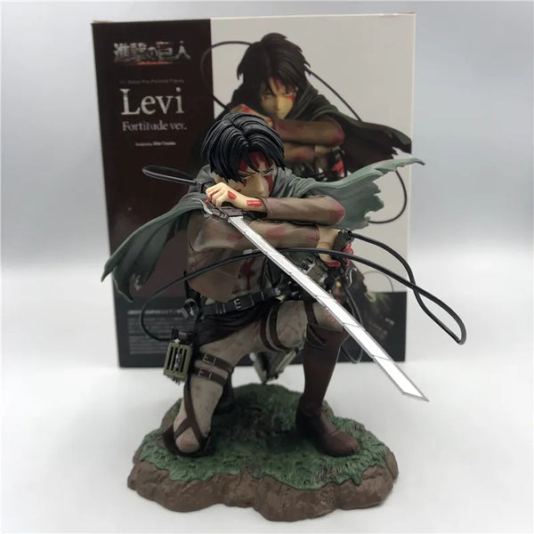 Attack on Titan Rival Ackerman Action Figure colecionável.