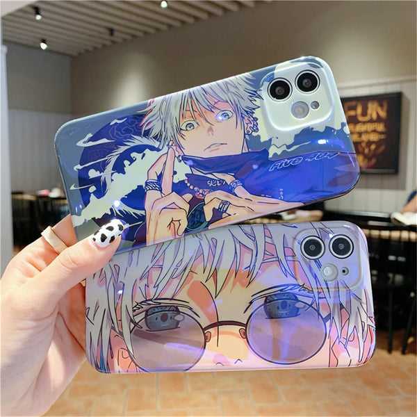 Case anime Jujutsu Kaisen Gojo Satoru para iPhone