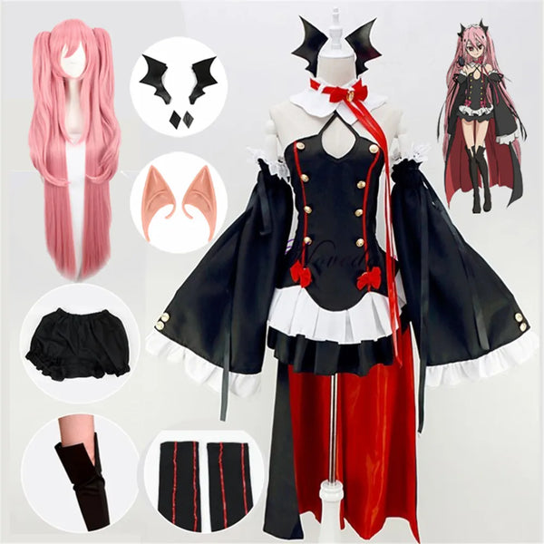 Seraph Of The End Owari no Seraph Krul Cosplay.