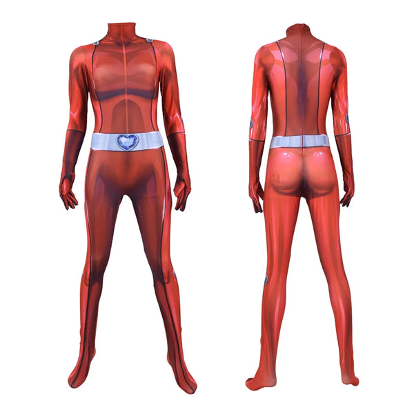 Totally Spies Cosplay Costume Zentai Bodysuit