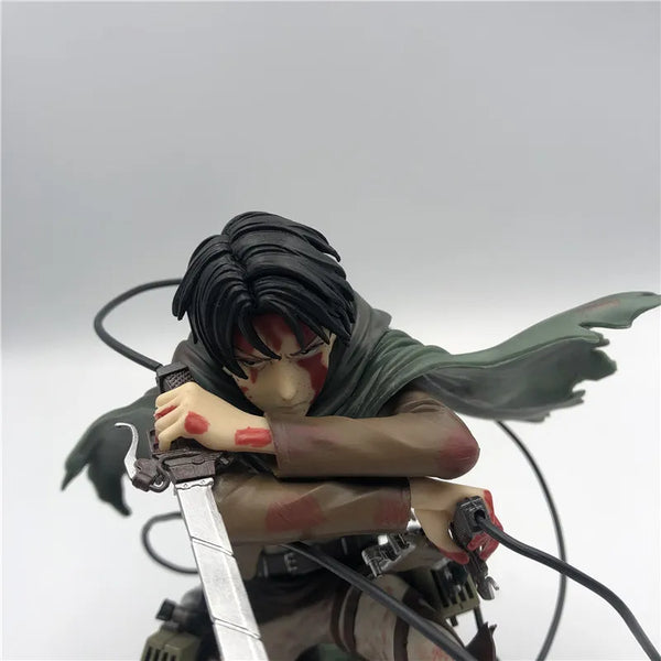 Attack on Titan Rival Ackerman Action Figure colecionável.