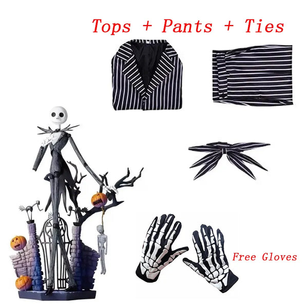 Jack Skellington Cosplay Costume Mask.