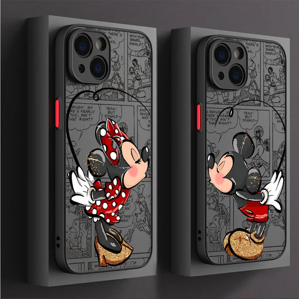 Case Disney Mickey Minnie para iPhone