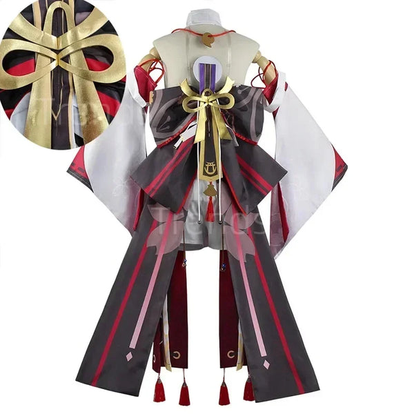 Yae Miko Cosplay Costume.