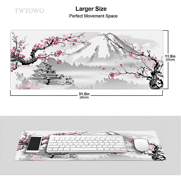 Mouse pad gamer Sakura Japanese Cherry Blossom