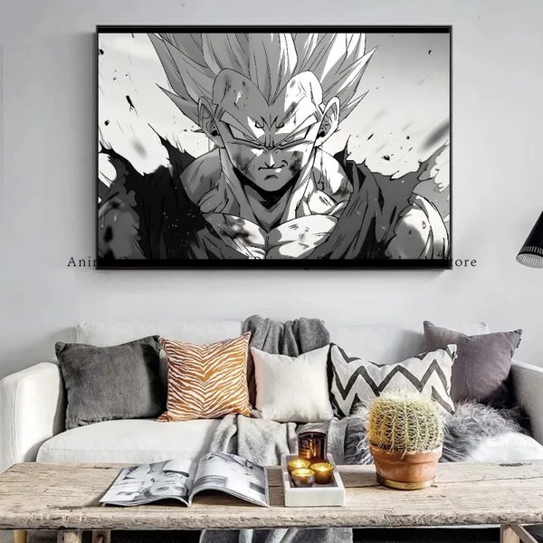 Dragon Ball Anime Character Poster impresso