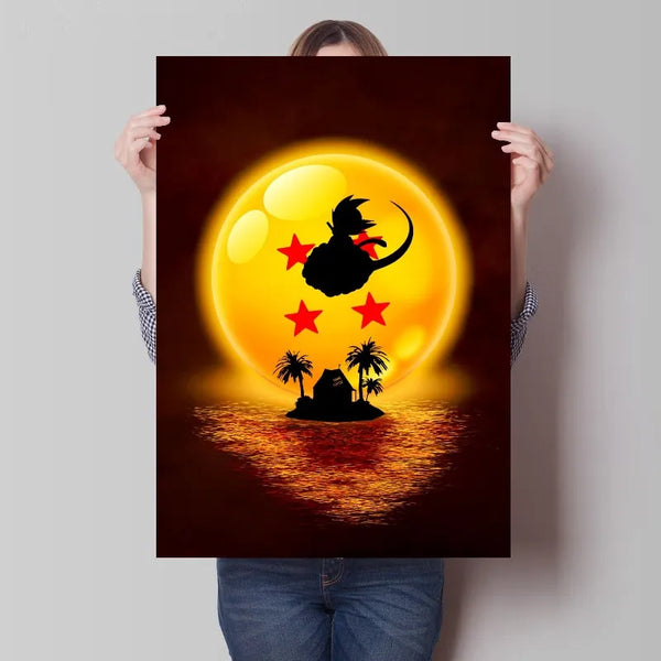 Quadro de decoração anime Dragon Ball Z