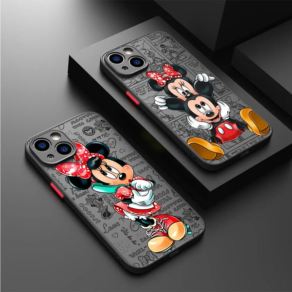 Case Disney Mickey Minnie para iPhone