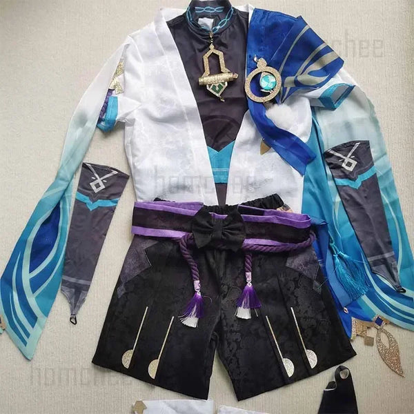 Wanderer Cosplay Impact Balladeer Kunikuzushi.