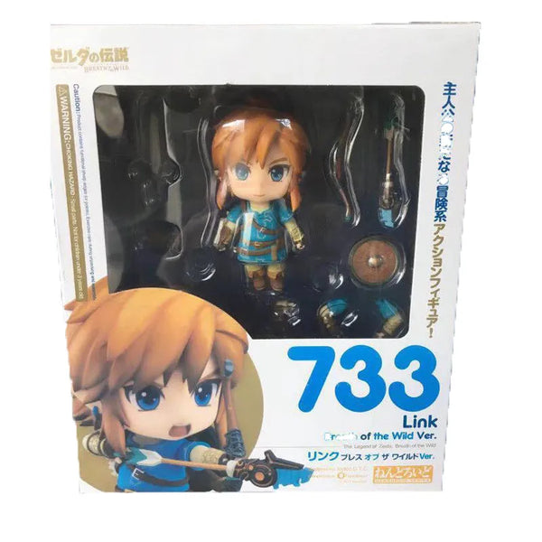 Action figure The Legend Of Zelda Breath Of The Wild: Link colecionável.