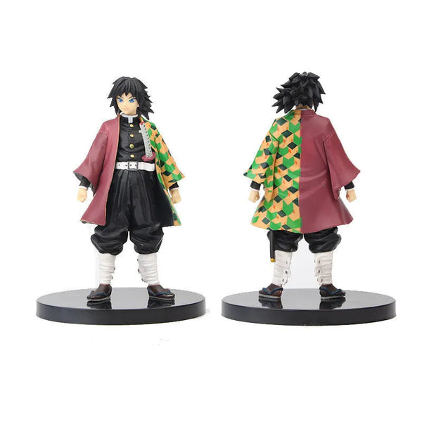 Figure Anime Demon Slayer Kimetsu no Yaiba 6 peças.