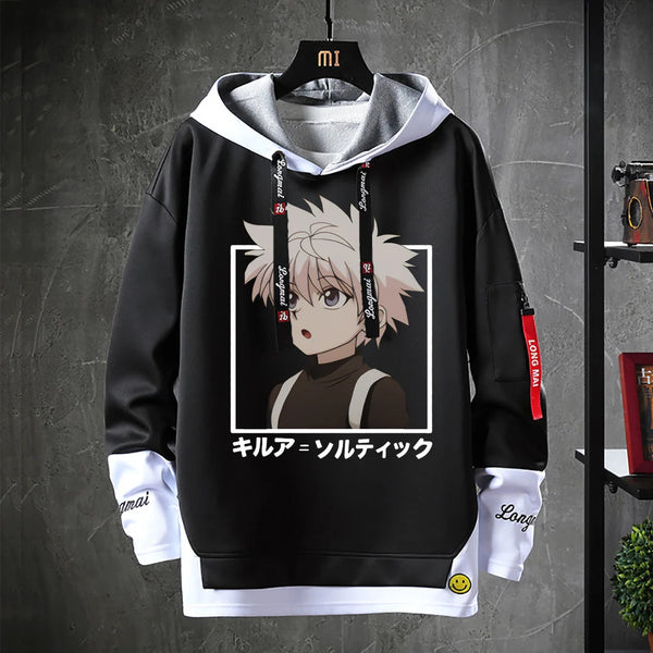 Hoodies Anime Hunter X Hunter Hooded Killua Zoldyck