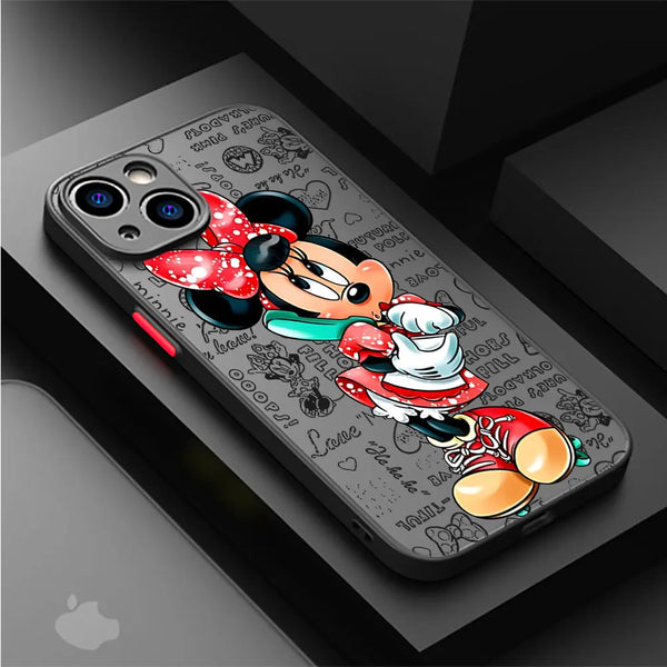 Case Disney Mickey Minnie para iPhone