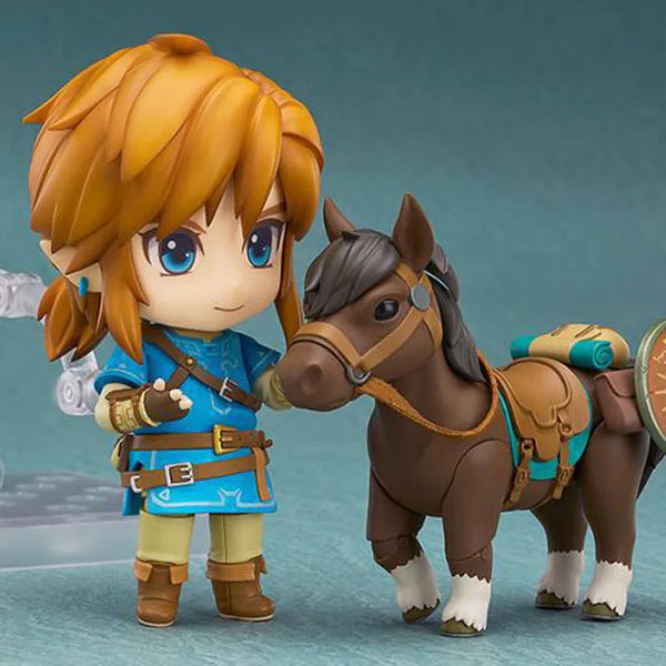 Action figure The Legend Of Zelda Breath Of The Wild: Link colecionável.