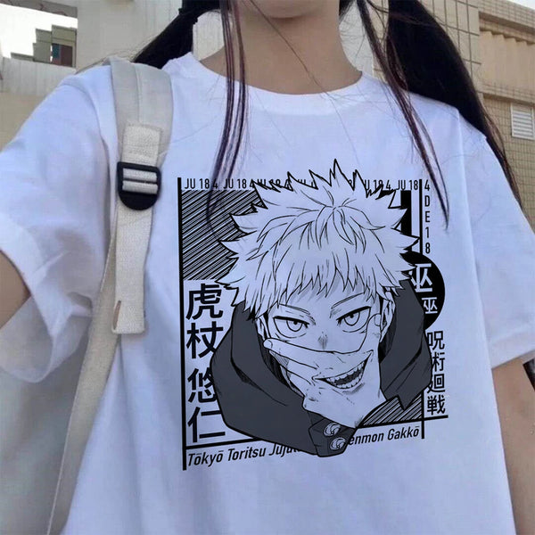 T-shirt anime Jujutsu Kaisen unisex