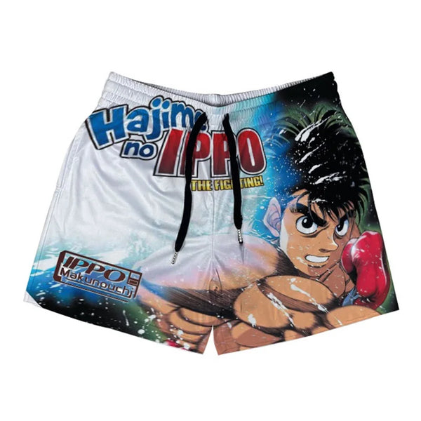 Shorts anime Ippo men's para ginásio