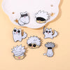 Gojo Satoru Cats Enamel Pin