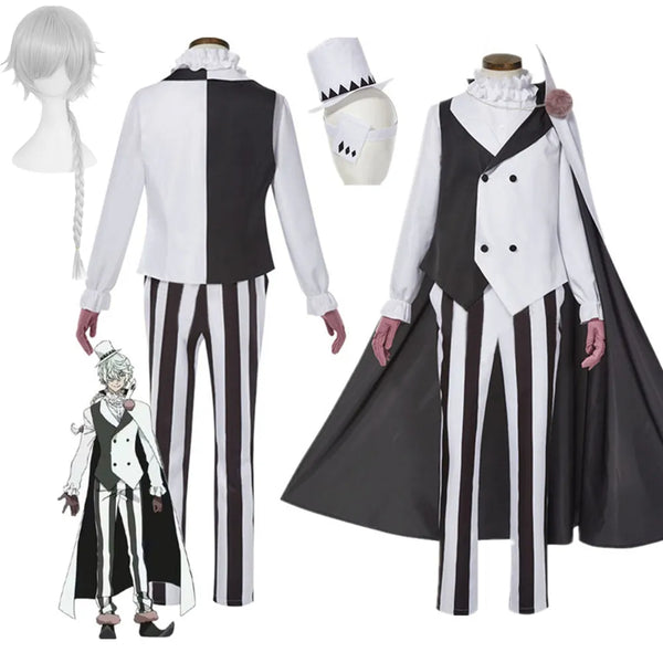 Season 4 Bungo Stray Dogs Cosplay Nikolai Gogol Suit