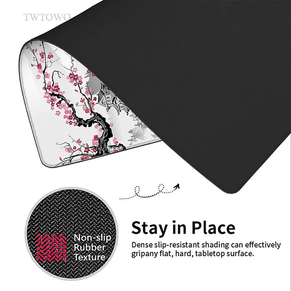 Mouse pad gamer Sakura Japanese Cherry Blossom