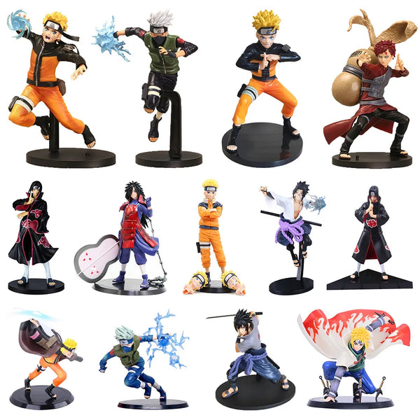 Action Figure anime Naruto Shippuden colecionável