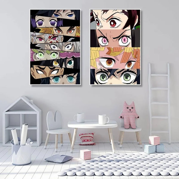 Quadro decorativo de anime