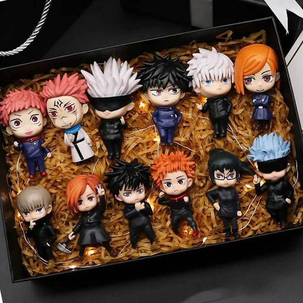 Figure anime Jujutsu Kaisen 6 peças