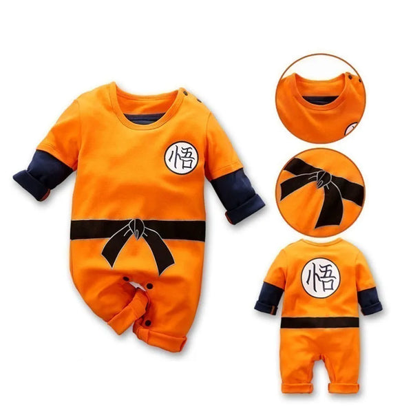 Baby body Boy and Girl roupas de animes