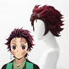 Tanjiro Kamado anime demon slayer. Wigs + earrings