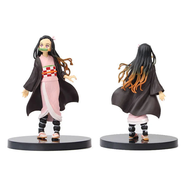 Figure Anime Demon Slayer Kimetsu no Yaiba 6 peças.