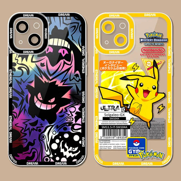 Cases para iPhone anime Pokémon