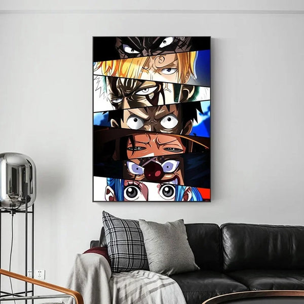 Quadro decorativo de anime