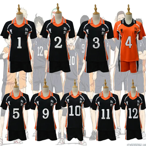 Cosplay Haikyuu todos os times do anime, cosplay completo.