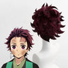 Tanjiro Kamado anime demon slayer. Wigs + earrings