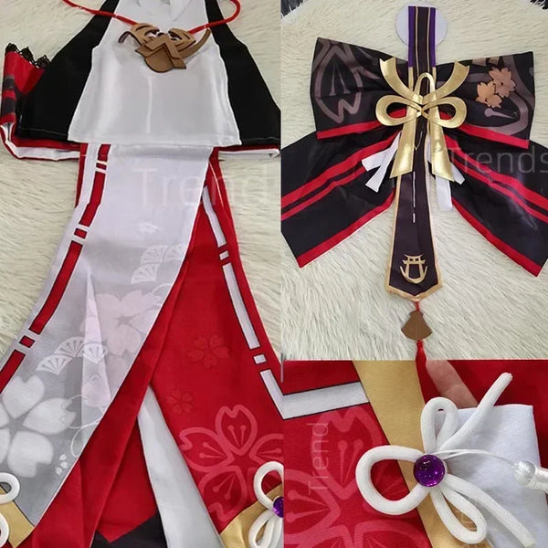 Yae Miko Cosplay Costume.