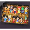 Action figure Dragon Ball Z kits com peças variadas.